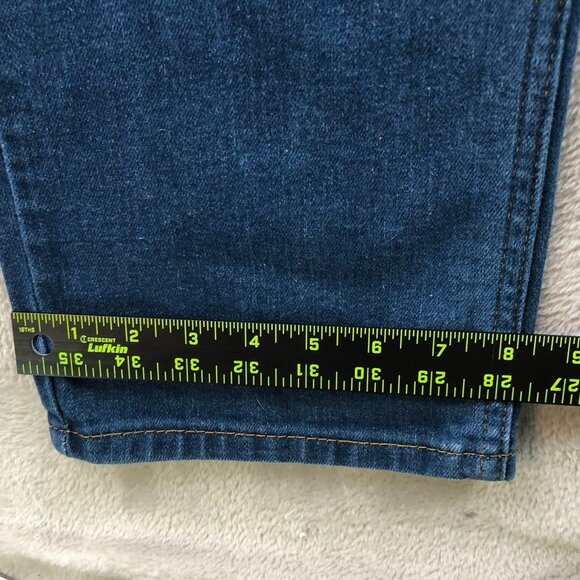 Levi's Men's Jeans Size 38x32 514 Straight Classic Blue Denim Casual Pockets - Picture 4 of 15